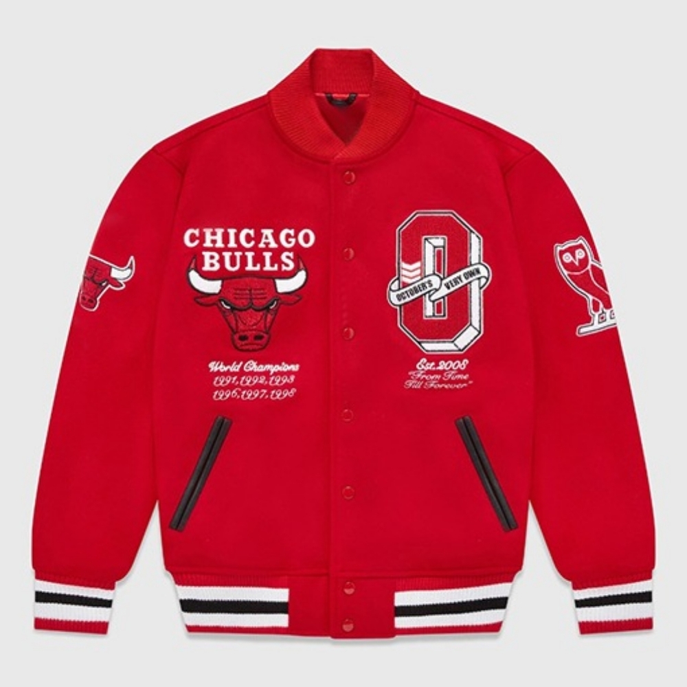 OVO Chicago Bulls Varsity Jacket